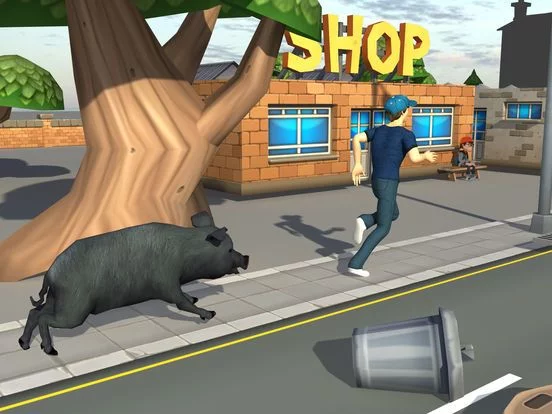 Изображение игры: Crazy Piggies 3d Simulator games