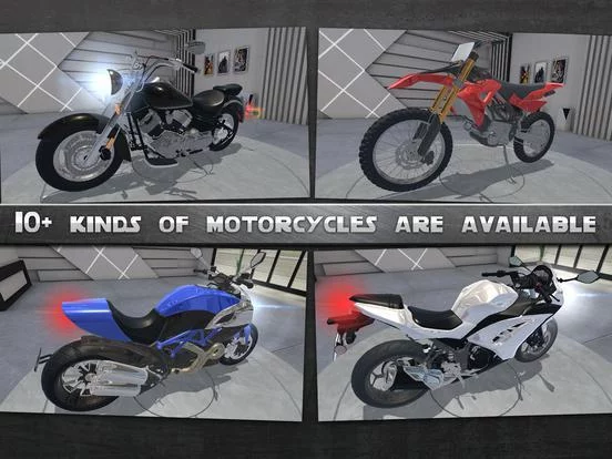 Изображение игры: Motor Rider