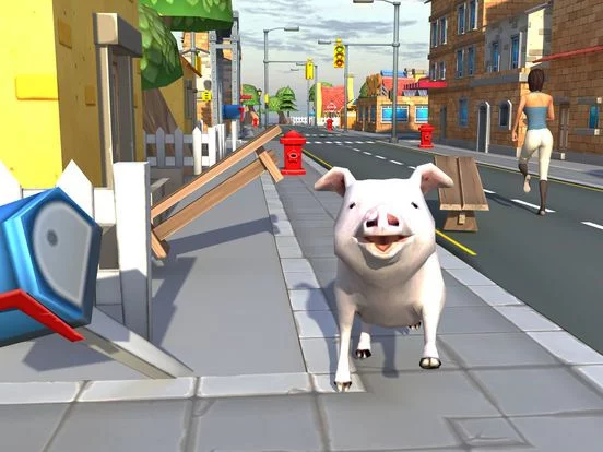 Изображение игры: Crazy Piggies 3d Simulator games