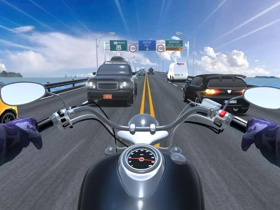 Изображение игры: Motor Rider