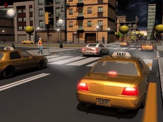 Изображение игры: Real Taxi Parking 3D Game