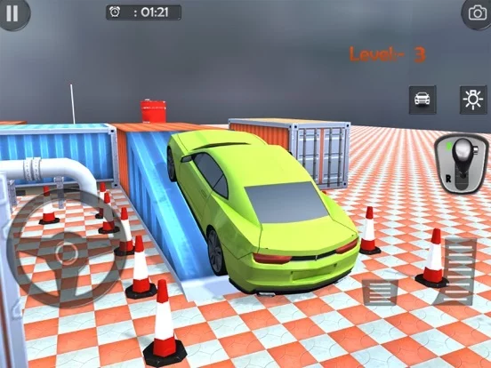 Изображение игры: Hard Driving Car parking