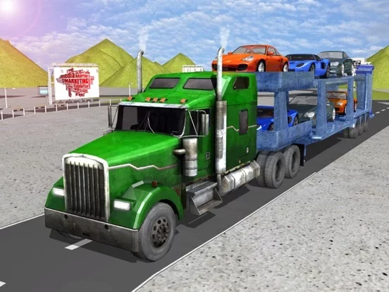 Изображение игры: Euro Truck Real Cargo Parking