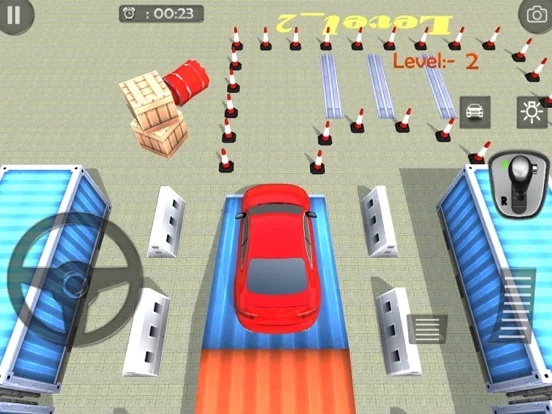 Изображение игры: Hard Driving Car parking