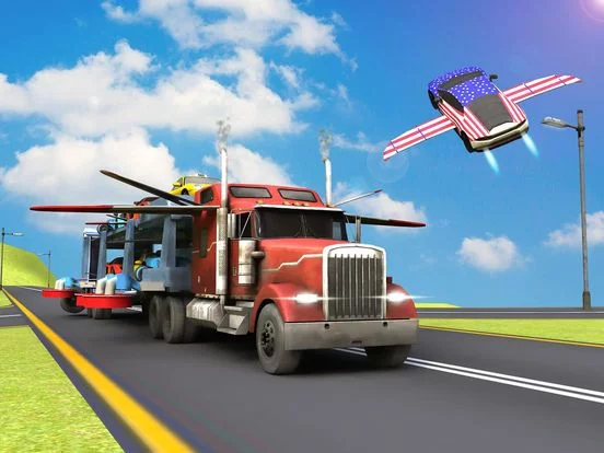 Изображение игры: Car Transporter Simulator 2017