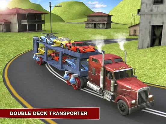 Изображение игры: Car Transporter Simulator 2017