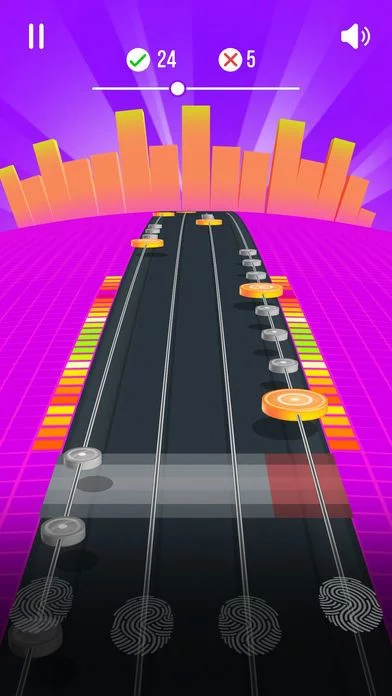 Изображение игры: Music Lanes