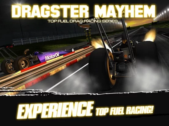 Изображение игры: Dragster Mayhem - Top Fuel Simulator