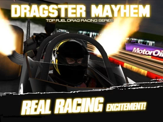 Изображение игры: Dragster Mayhem - Top Fuel Simulator
