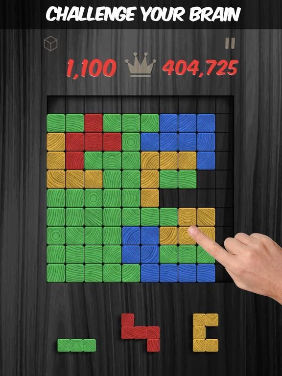 Изображение игры: Woodblox - Wood Block Puzzle