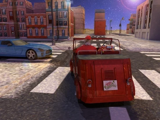 Изображение игры: Christmas Santa 3d kids Car Parking game