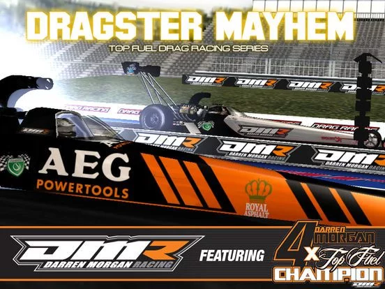 Изображение игры: Dragster Mayhem - Top Fuel Simulator