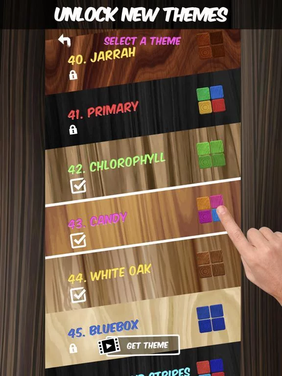 Изображение игры: Woodblox - Wood Block Puzzle