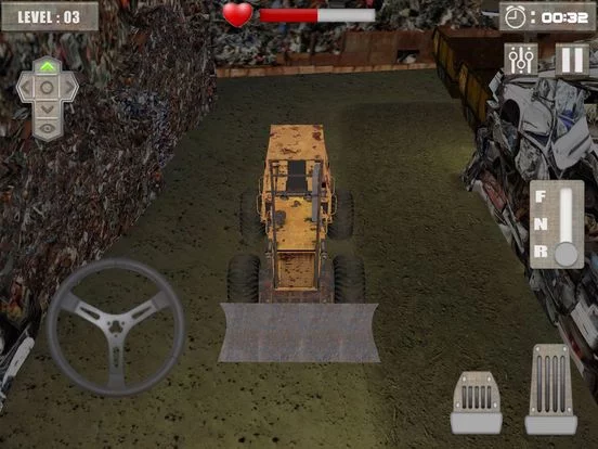 Изображение игры: Heavy vehicle driving 3d parking simulator
