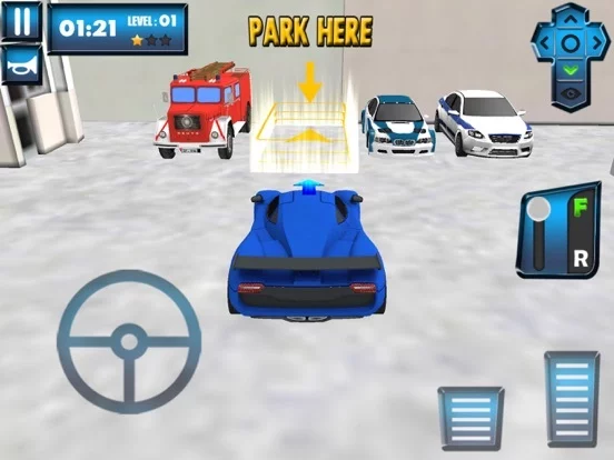 Изображение игры: Real car driver Parking Difficult Multi Level