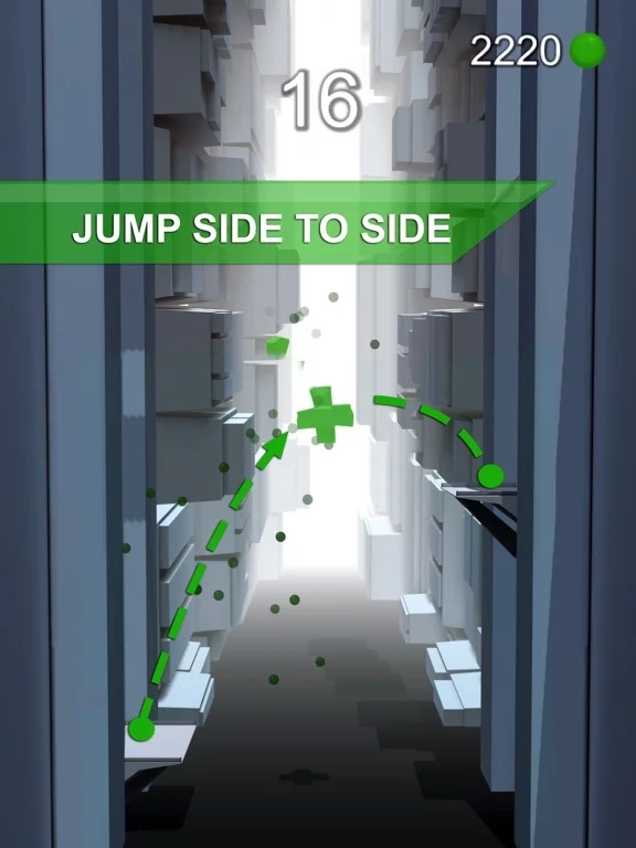 Изображение игры: Side 2 Side: Jumping Jelly