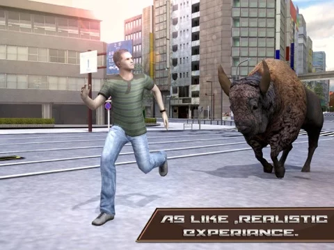 Изображение игры: Crazy Bull Simulator