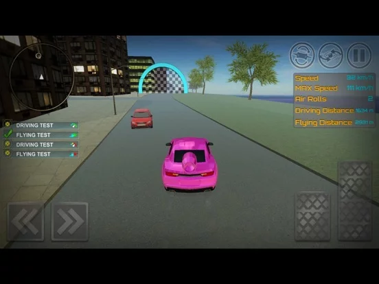 Изображение игры: Flying Car Simulator 2018
