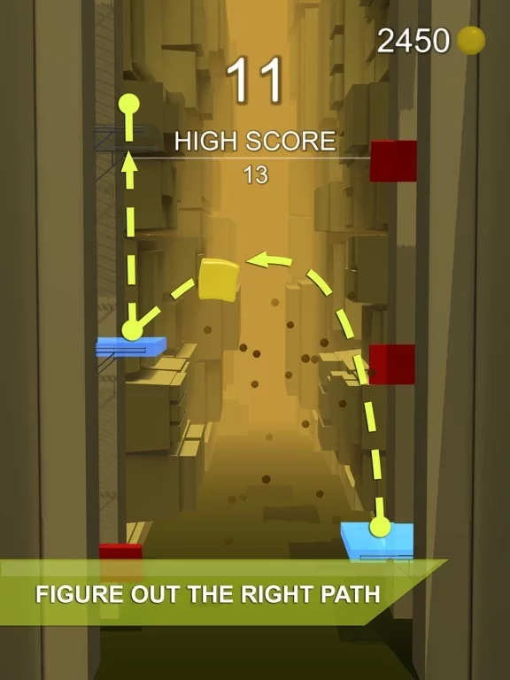 Изображение игры: Side 2 Side: Jumping Jelly