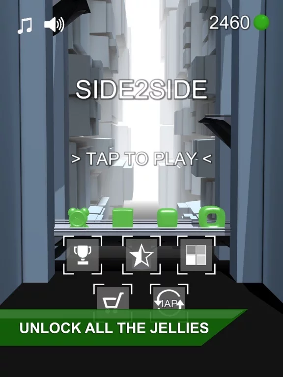 Изображение игры: Side 2 Side: Jumping Jelly