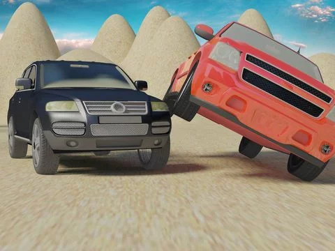 Изображение игры: Desert Safari Racing 3D Stunt