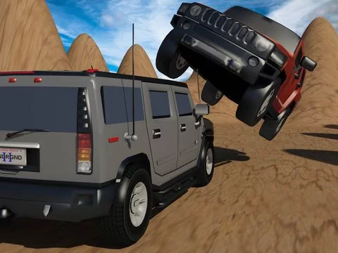 Изображение игры: Desert Safari Racing 3D Stunt