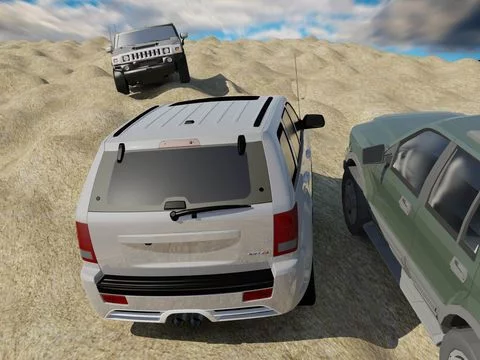 Изображение игры: Desert Safari Racing 3D Stunt