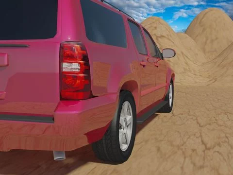 Изображение игры: Desert Safari Racing 3D Stunt