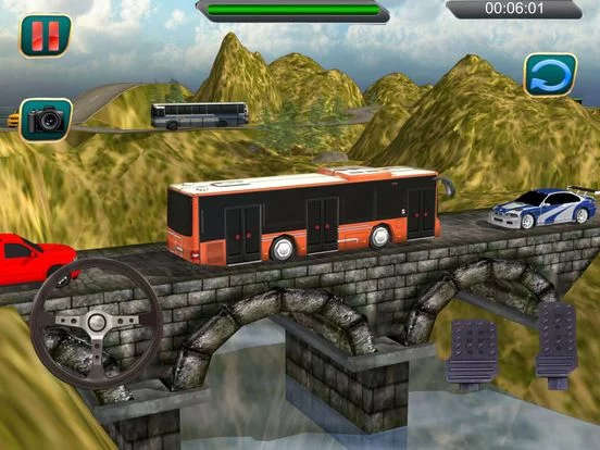 Изображение игры: Bus Driver Parking Simulator 3d games.