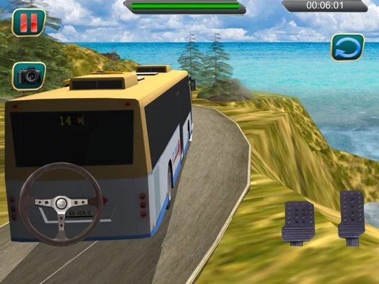 Изображение игры: Bus Driver Parking Simulator 3d games.