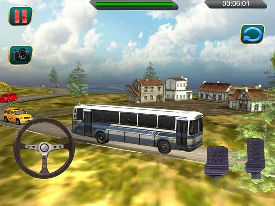 Изображение игры: Bus Driver Parking Simulator 3d games.