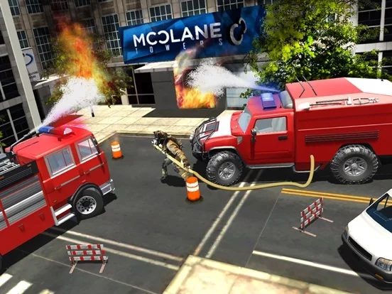 Изображение игры: Firefighter - Simulator 3D