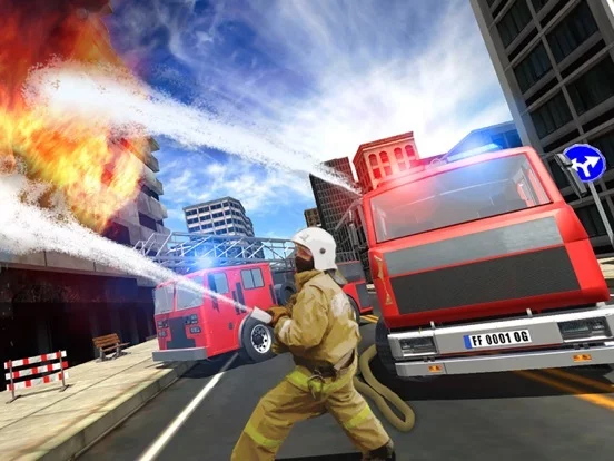 Изображение игры: Firefighter - Simulator 3D