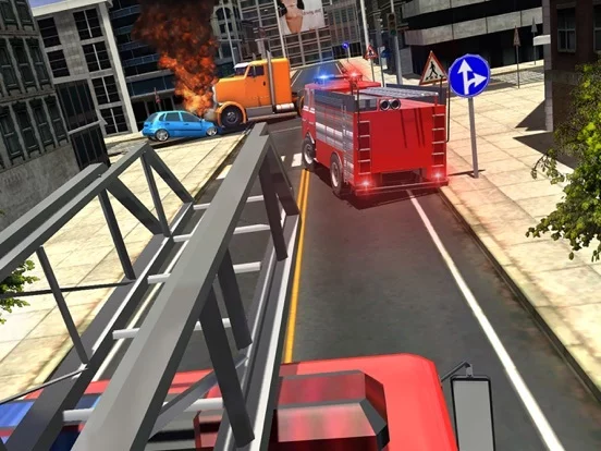 Изображение игры: Firefighter - Simulator 3D
