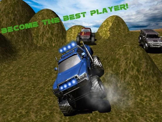 Изображение игры: Monster Truck Climb racing