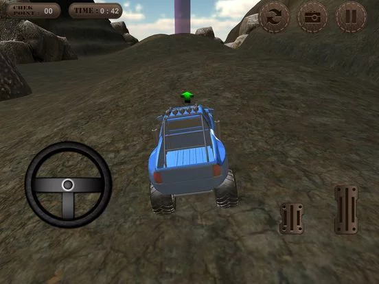 Изображение игры: Monster Truck Climb racing