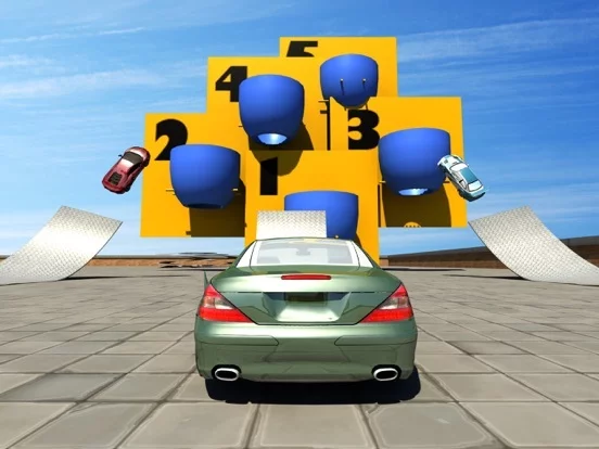 Изображение игры: Racing Sports Car Stunt Game