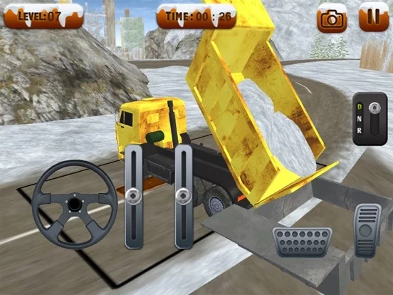 Изображение игры: Snow Plow Truck Driver 3d simulator game