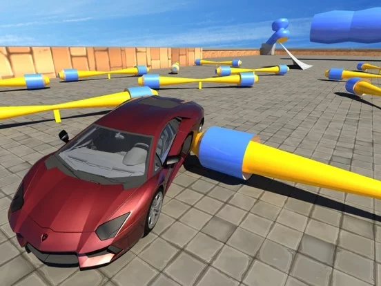 Изображение игры: Racing Sports Car Stunt Game