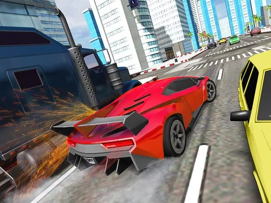 Изображение игры: Extreme Car Driving in City