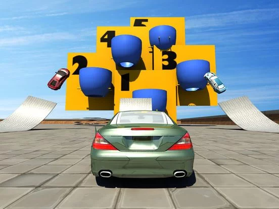 Изображение игры: Racing Sports Car Stunt Game