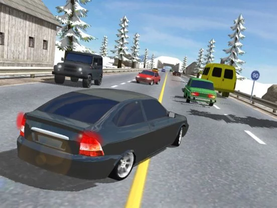 Изображение игры: Russian Cars: Traffic