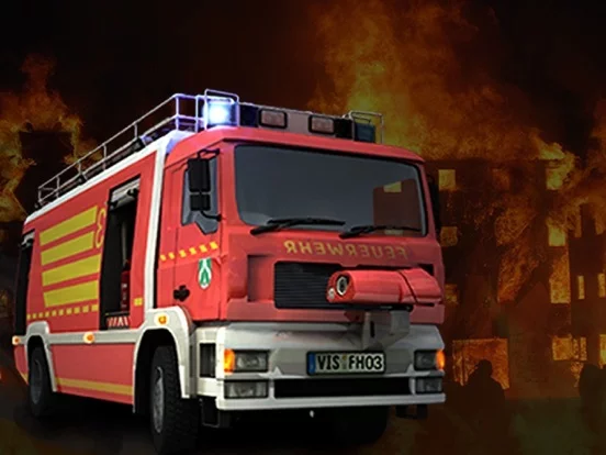 Изображение игры: Fire Fighter Truck Driver Real Hero 3D Simulator