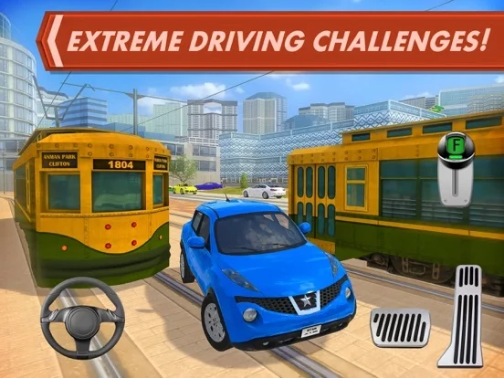 Изображение игры: City Driver: Roof Parking Challenge