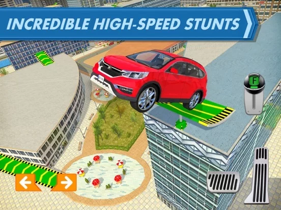 Изображение игры: City Driver: Roof Parking Challenge