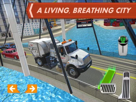 Изображение игры: City Driver: Roof Parking Challenge