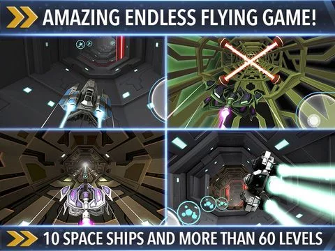 Изображение игры: Space Race - Real Endless Racing Flying Escape Games