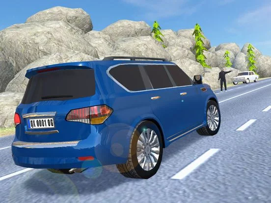 Изображение игры: Offroad Car QX