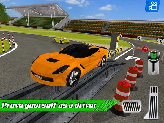 Изображение игры: Car Trials: Crash Course Driver