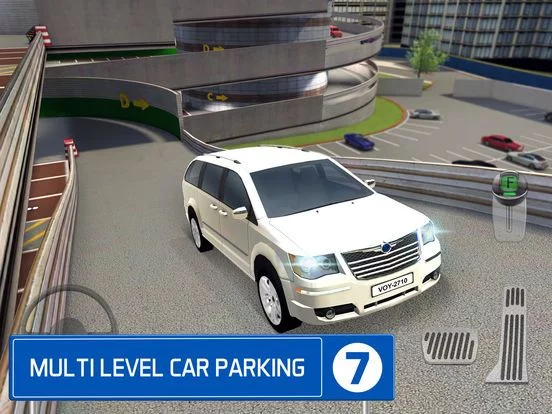 Изображение игры: Multi Level 7 Car Parking Garage Park Training Lot
